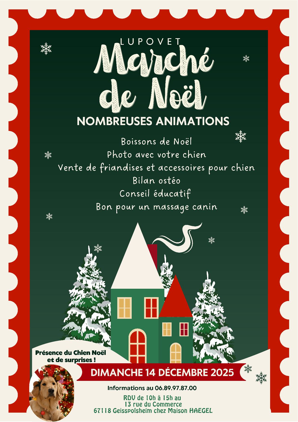 LUPOVET au Marché de Noël 2025