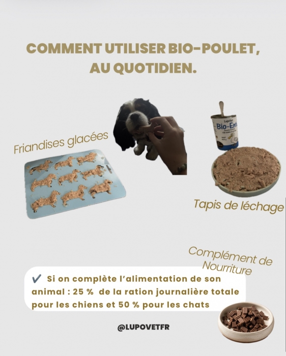 Bio huhn (Poulet bio)